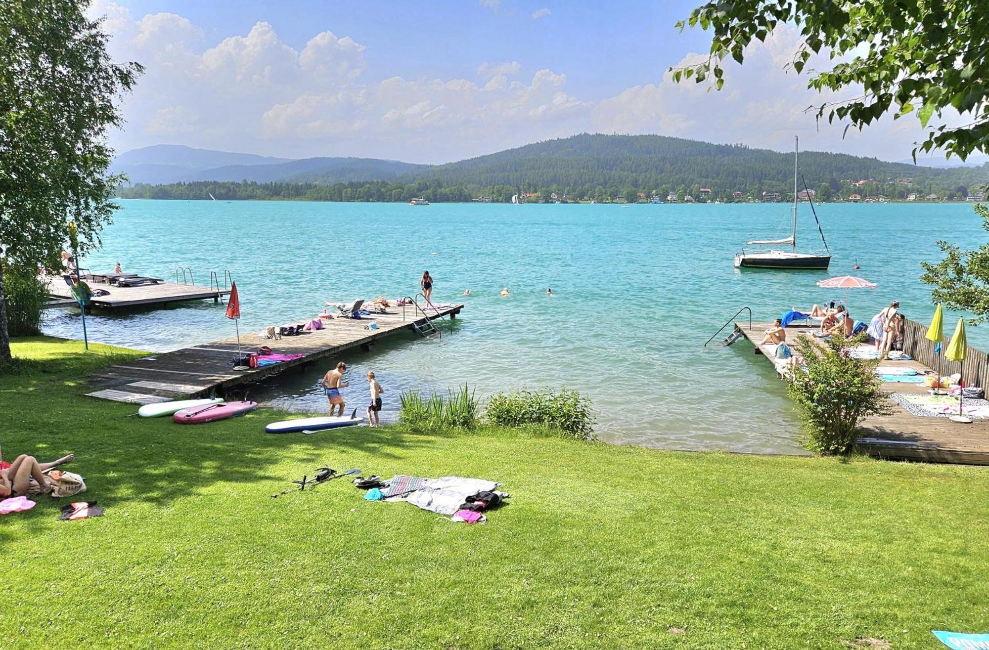 "Casa Antonio" 3 Gehminuten Strandbad Sekirn, Inkl Seezugang Ngoại thất bức ảnh