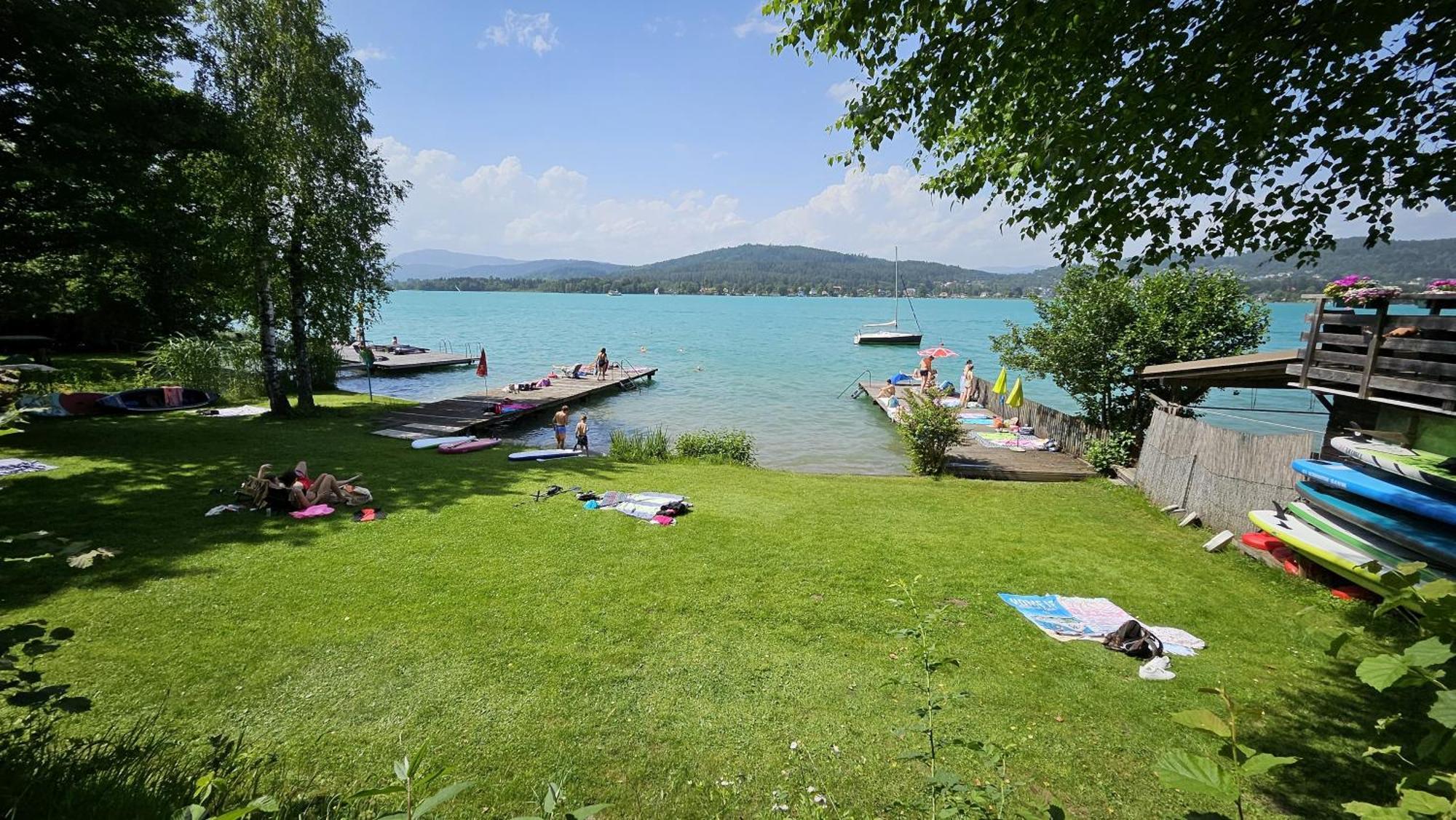 "Casa Antonio" 3 Gehminuten Strandbad Sekirn, Inkl Seezugang Ngoại thất bức ảnh
